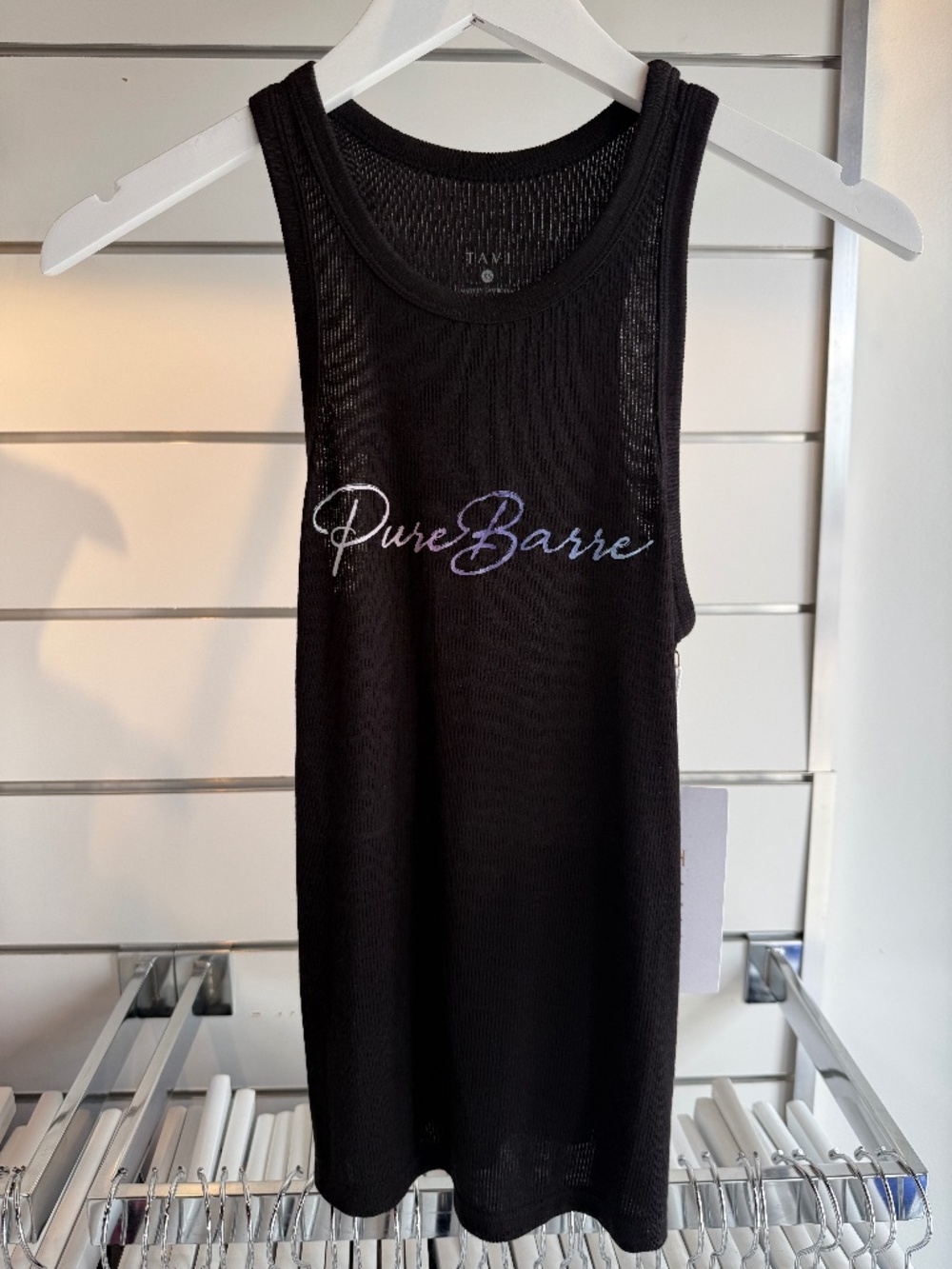 NWT Tavi Active Pure Barre Perfect Fit Ribbed Tank